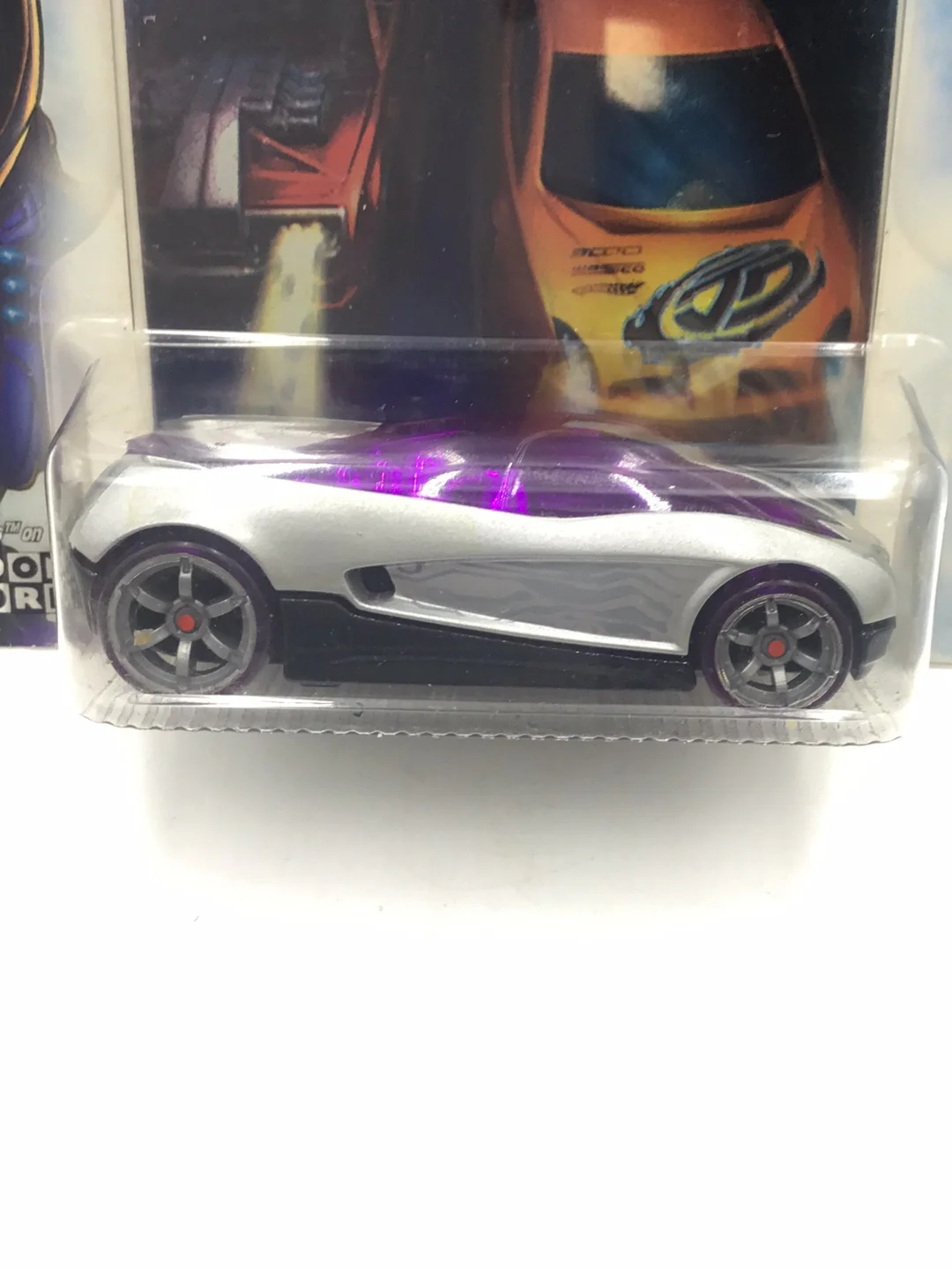 Hot wheels Acceleracers Silencerz Metaloid 8 of 9 US card - Image 2