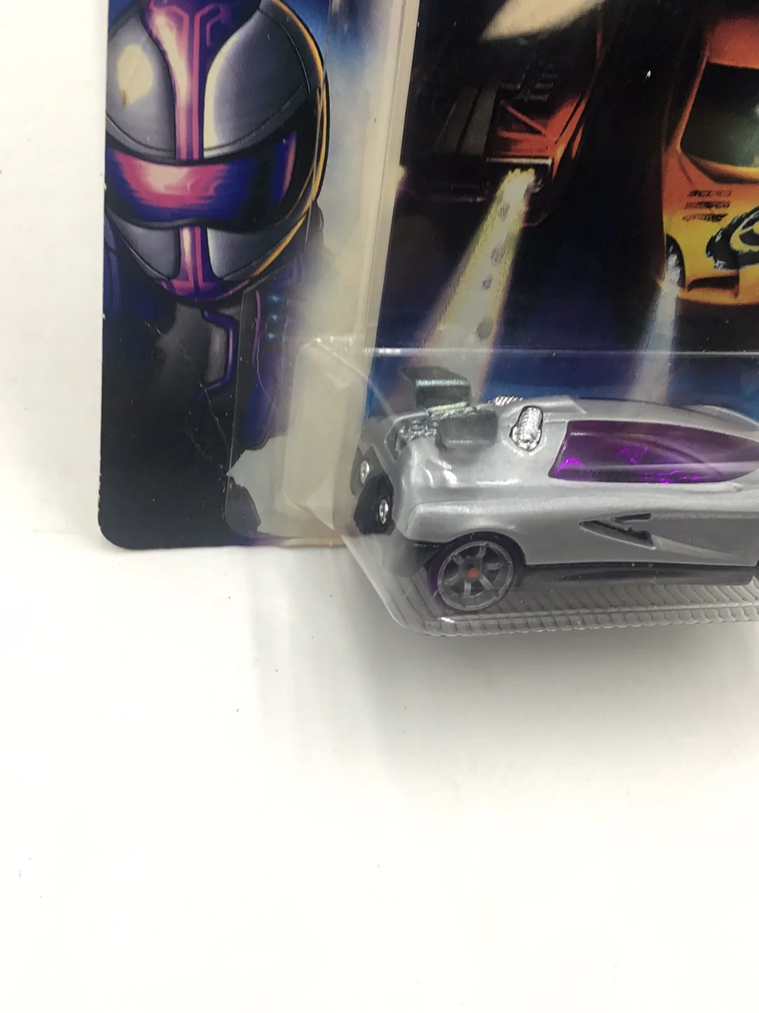 Hot wheels Acceleracers Silencerz Octainium 1 of 9 international card (Bad Card) - Image 3