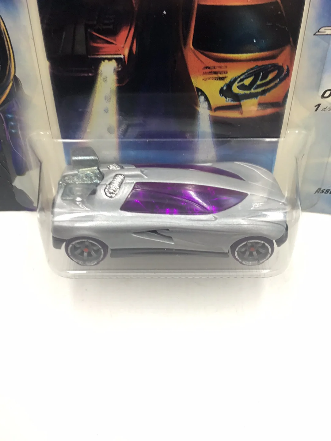 Hot wheels Acceleracers Silencerz Octainium 1 of 9 international card (Bad Card) - Image 5