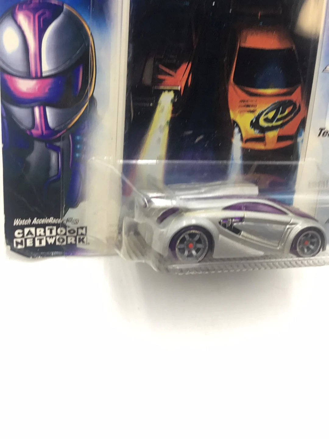 Hot wheels Acceleracers Silencerz Technetium 9 of 9 US card (Bad Card) - Image 3