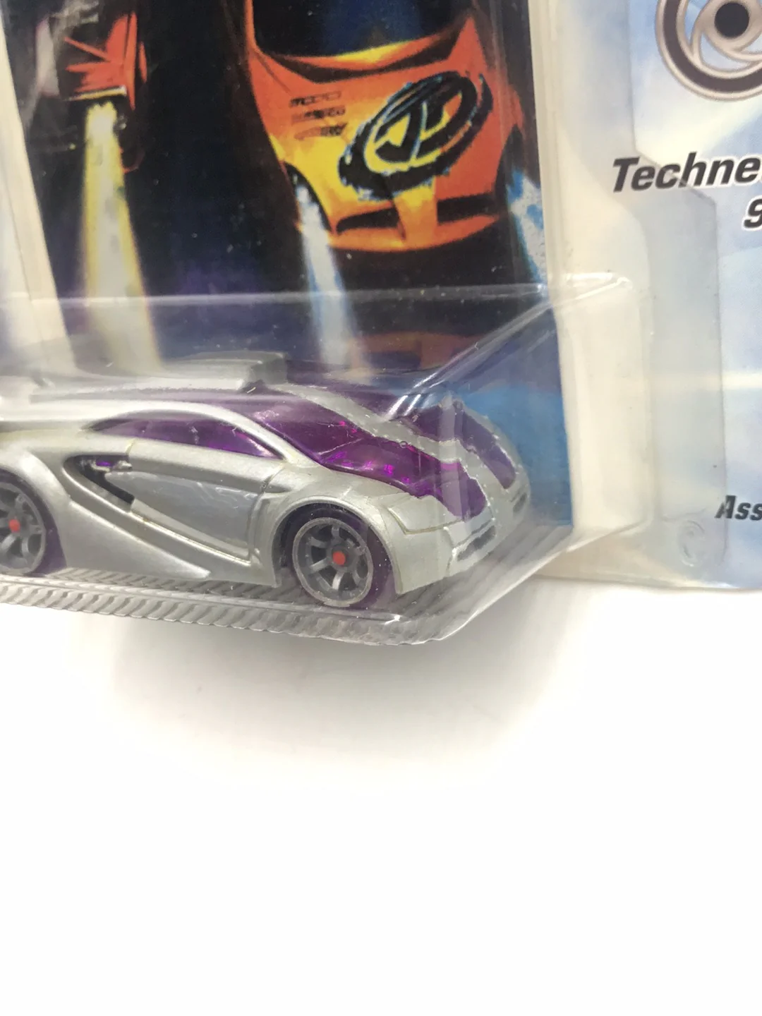 Hot wheels Acceleracers Silencerz Technetium 9 of 9 US card (Bad Card) - Image 4