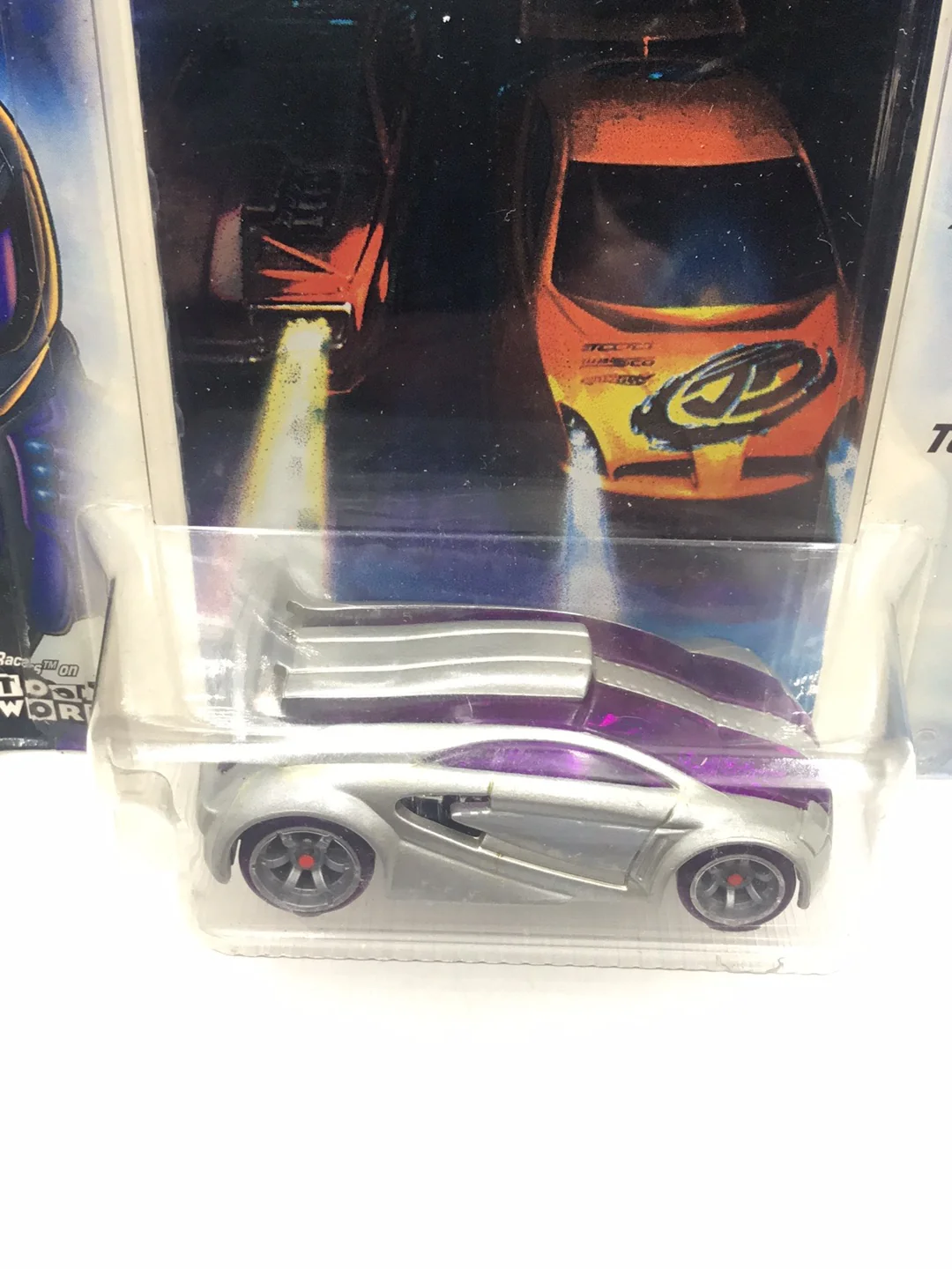 Hot wheels Acceleracers Silencerz Technetium 9 of 9 US card (Bad Card) - Image 5