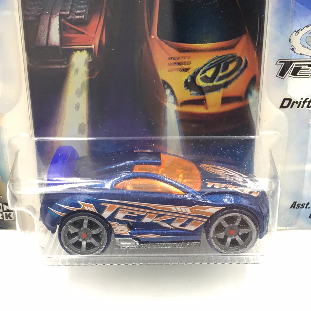 Hot wheels Acceleracers Teku Drift Tech blue wing 2 of 9 - Image 2