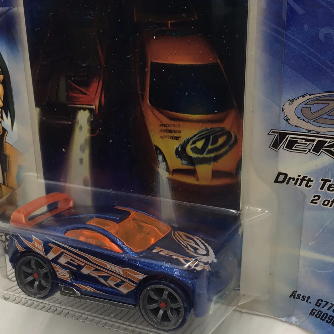 Hot wheels Acceleracers Teku Drift Tech orange wing 2 of 9 #1 - Image 4