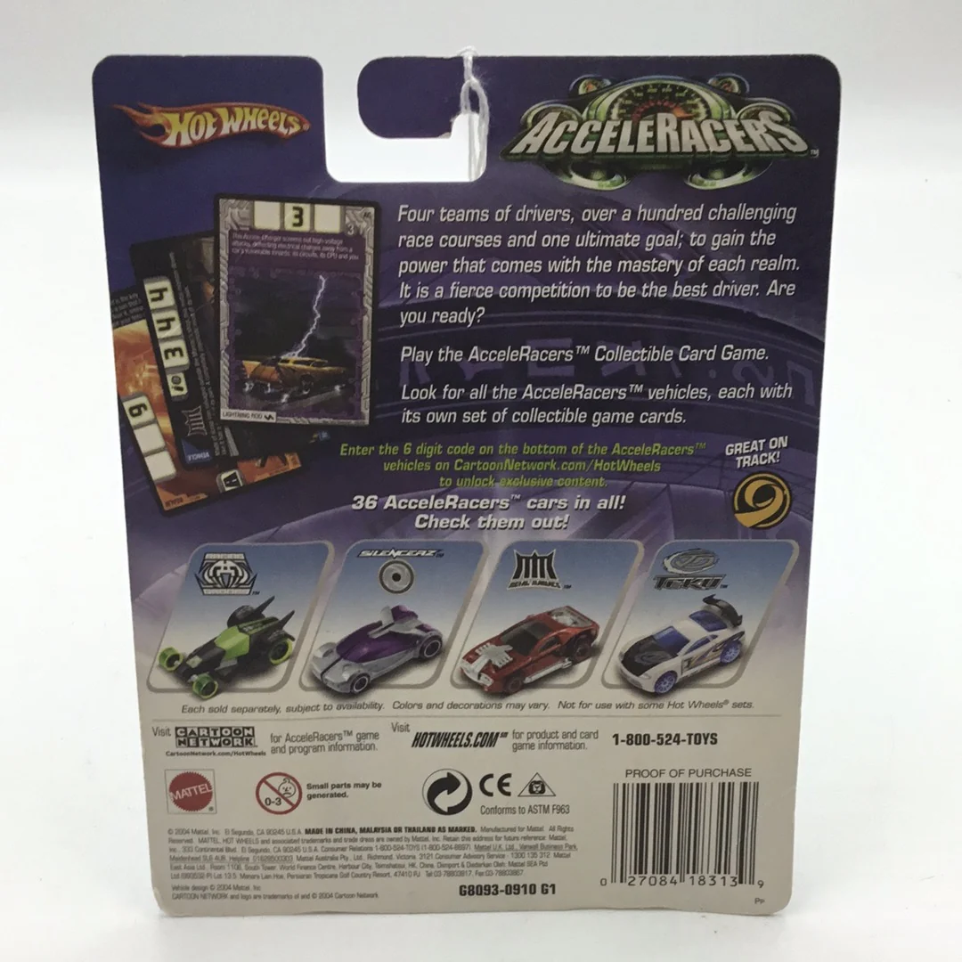 Hot wheels Acceleracers TEKU Synkro Black Wing 3 of 9 - Image 6