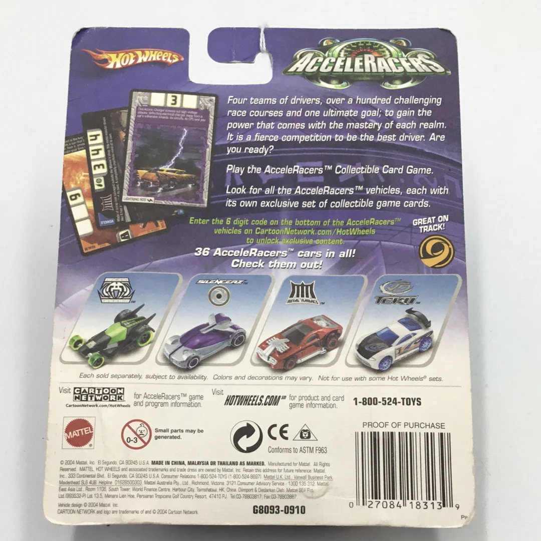 Hot wheels Acceleracers Teku Synkro orange wing 3 of 9 #1 - Image 5