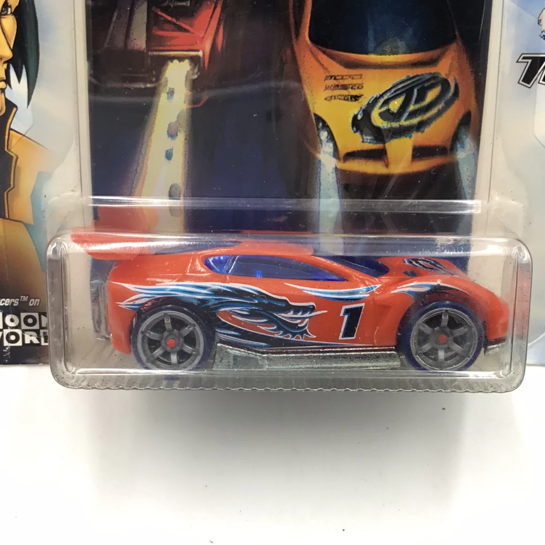 Hot wheels Acceleracers Teku Synkro orange wing 3 of 9 #2 - Image 2