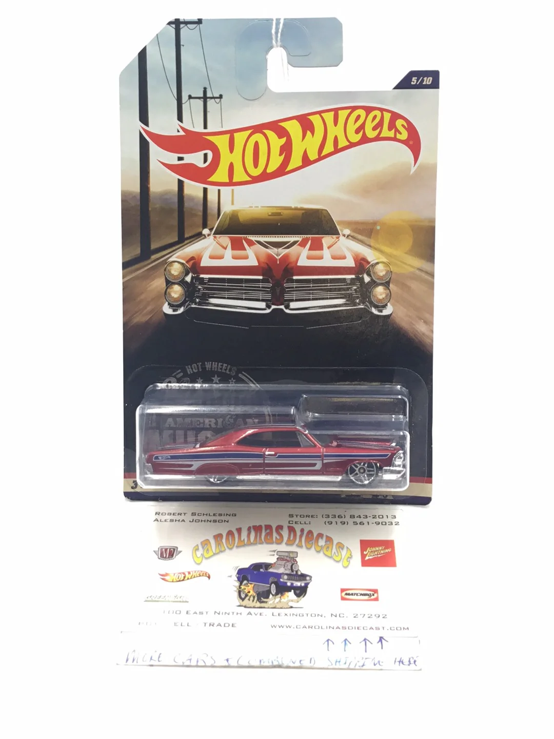 Hot Wheels American Muscle Series 1965 Pontiac Bonneville 5/10 HH3