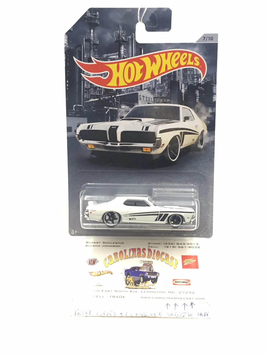 Hot Wheels American Steel Series 69 Mercury Cougar 7/10 HH7