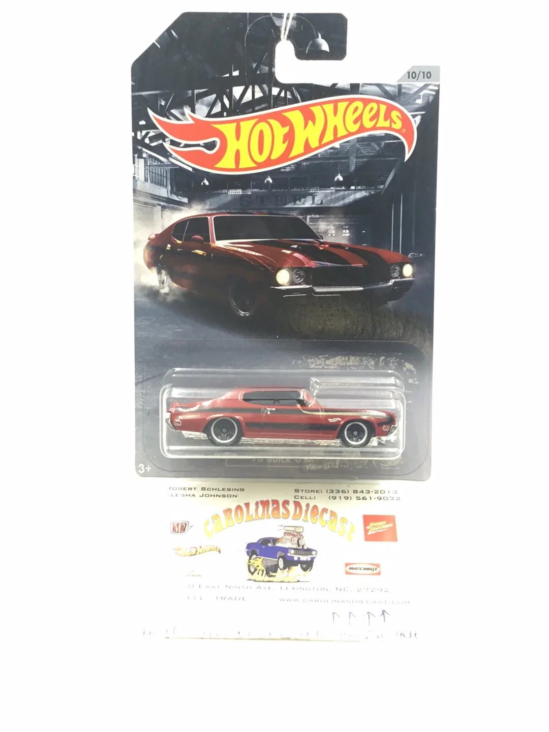 Hot Wheels American Steel Series 70 Buick GSX 10/10 HH7