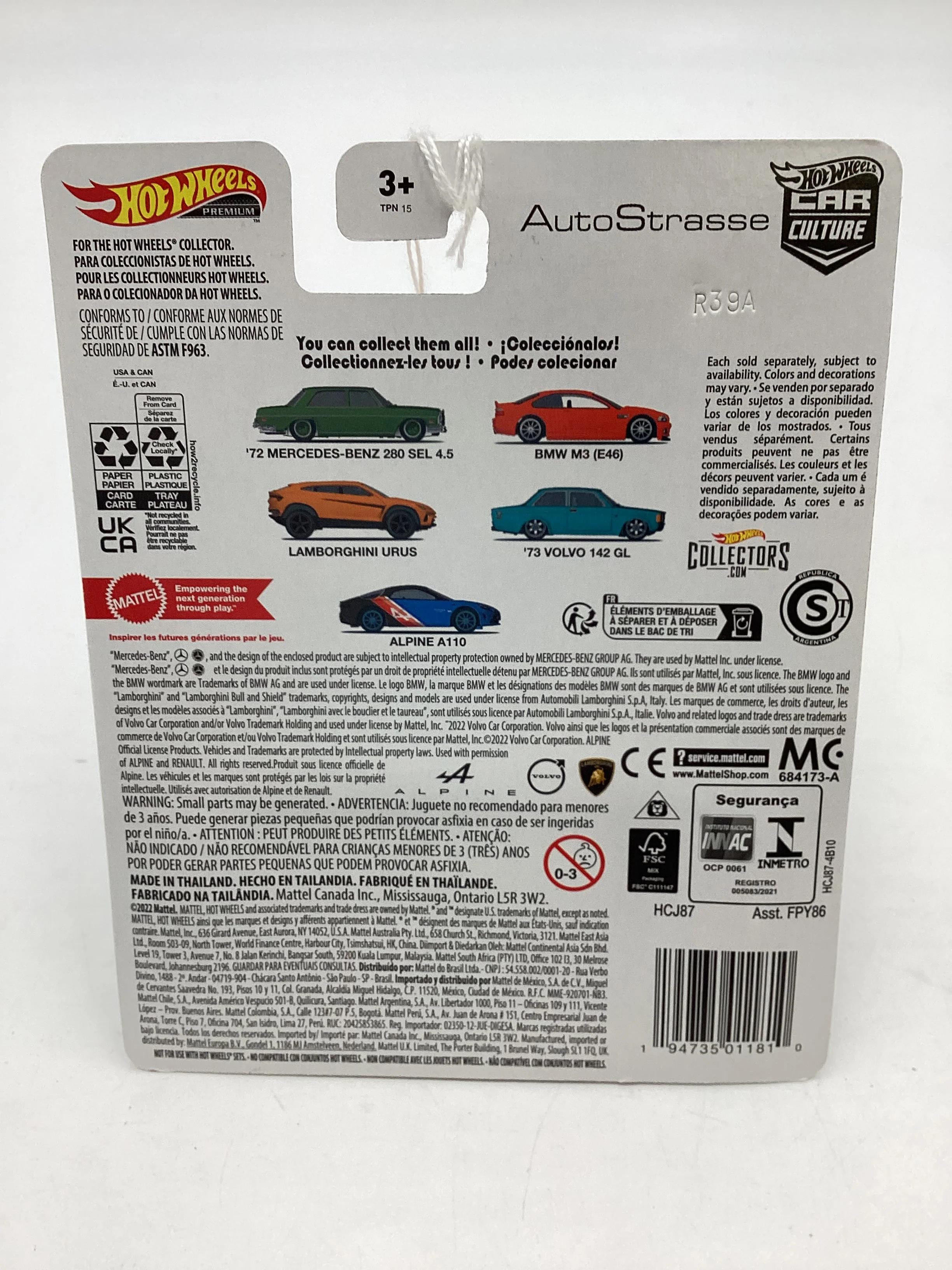 Hot wheels Auto Strasse 4/5 73 Volvo 142 GL 256F - Image 7