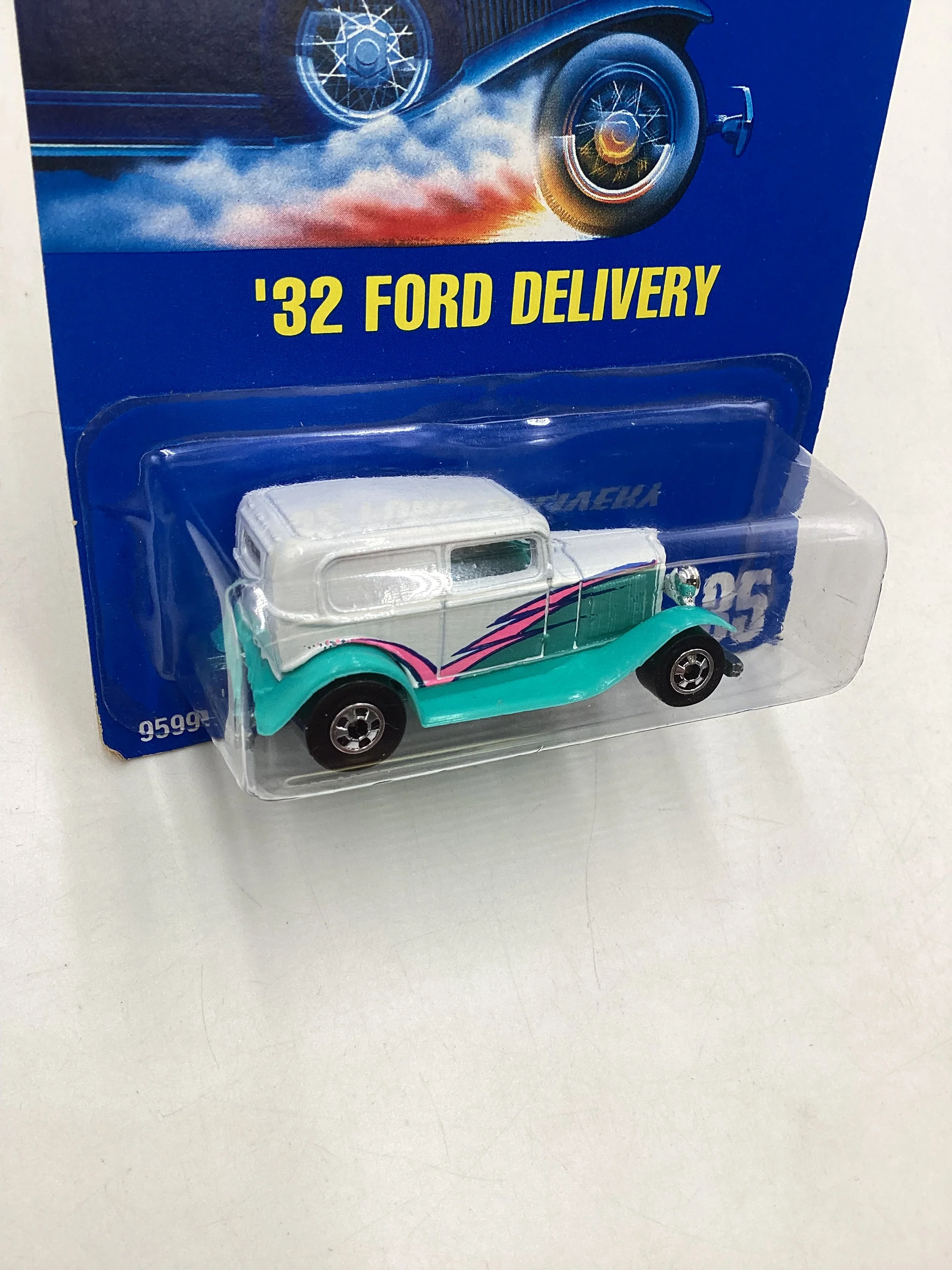 Hot Wheels Blue Card Collector No. 135 32 Ford Delivery BW Wheels 240G - Image 5