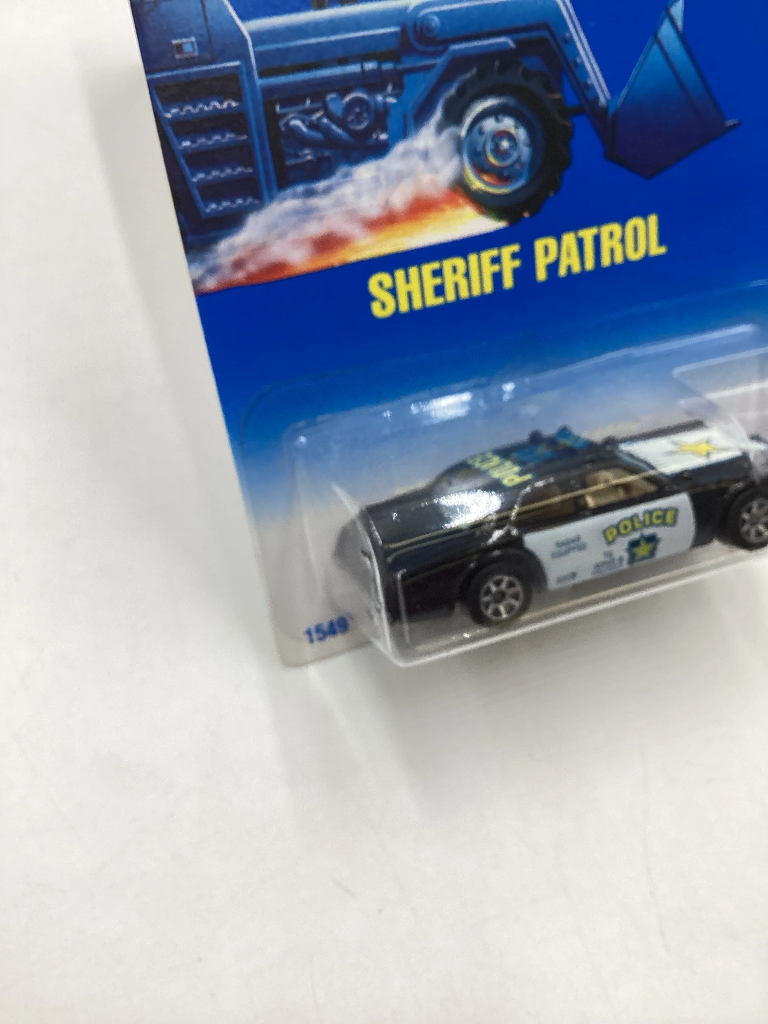 Hot Wheels Blue Card Collector No. 59 Sheriff Patrol 7SP Wheels 239G - Image 5