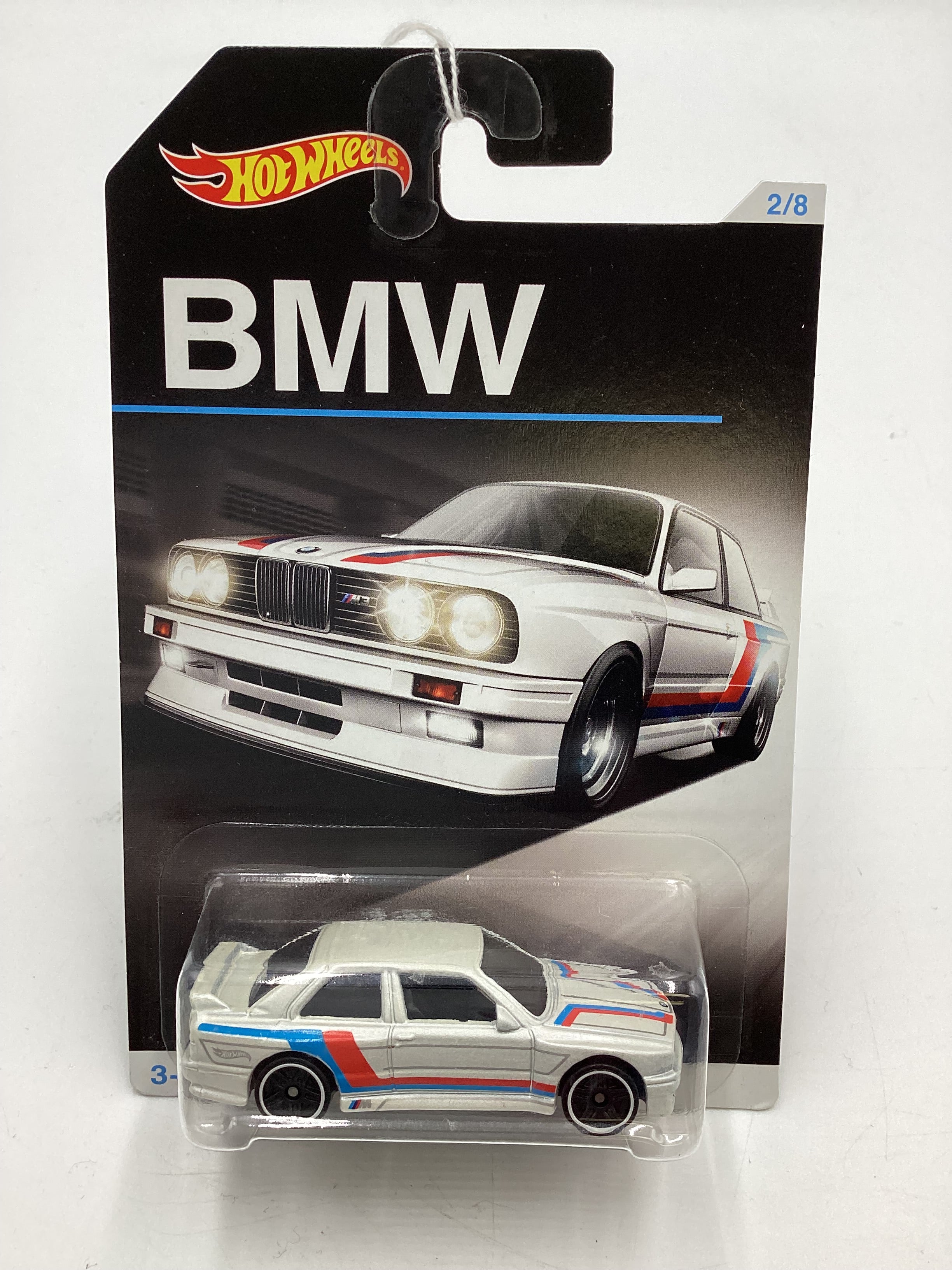 Hot Wheels BMW Series #2 92 BMW M3 White Walmart Exclusive SR - Image 2