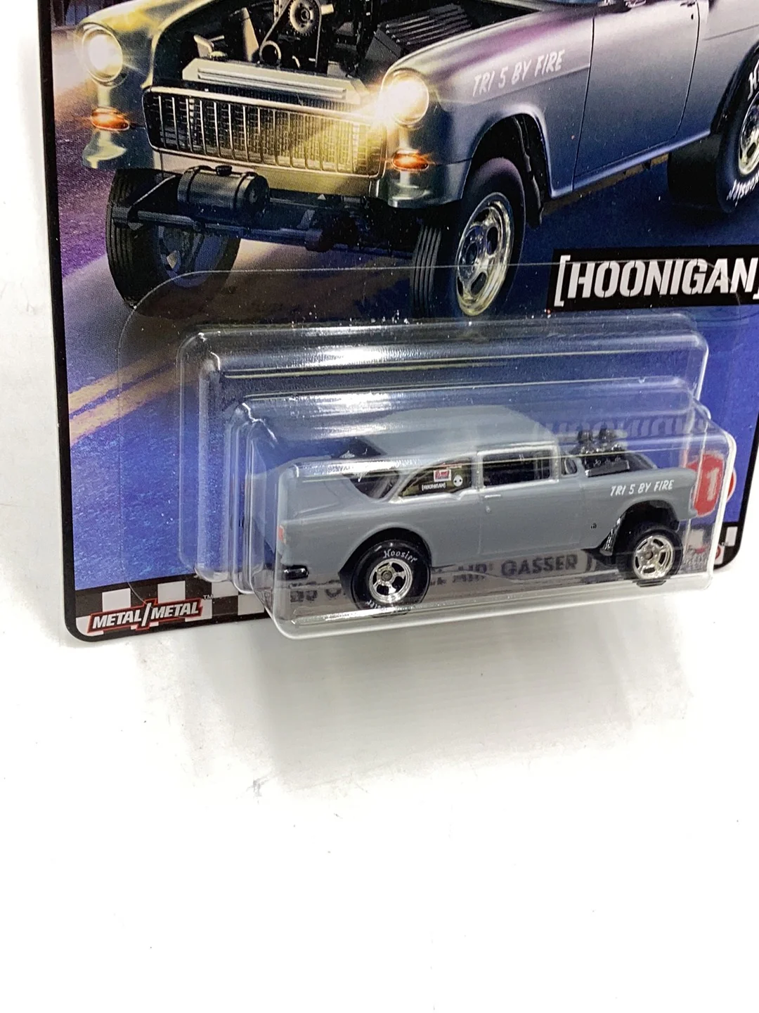 Hot Wheels Boulevard #11 55 Chevy Bel Air gasser Hoonigan - Image 4