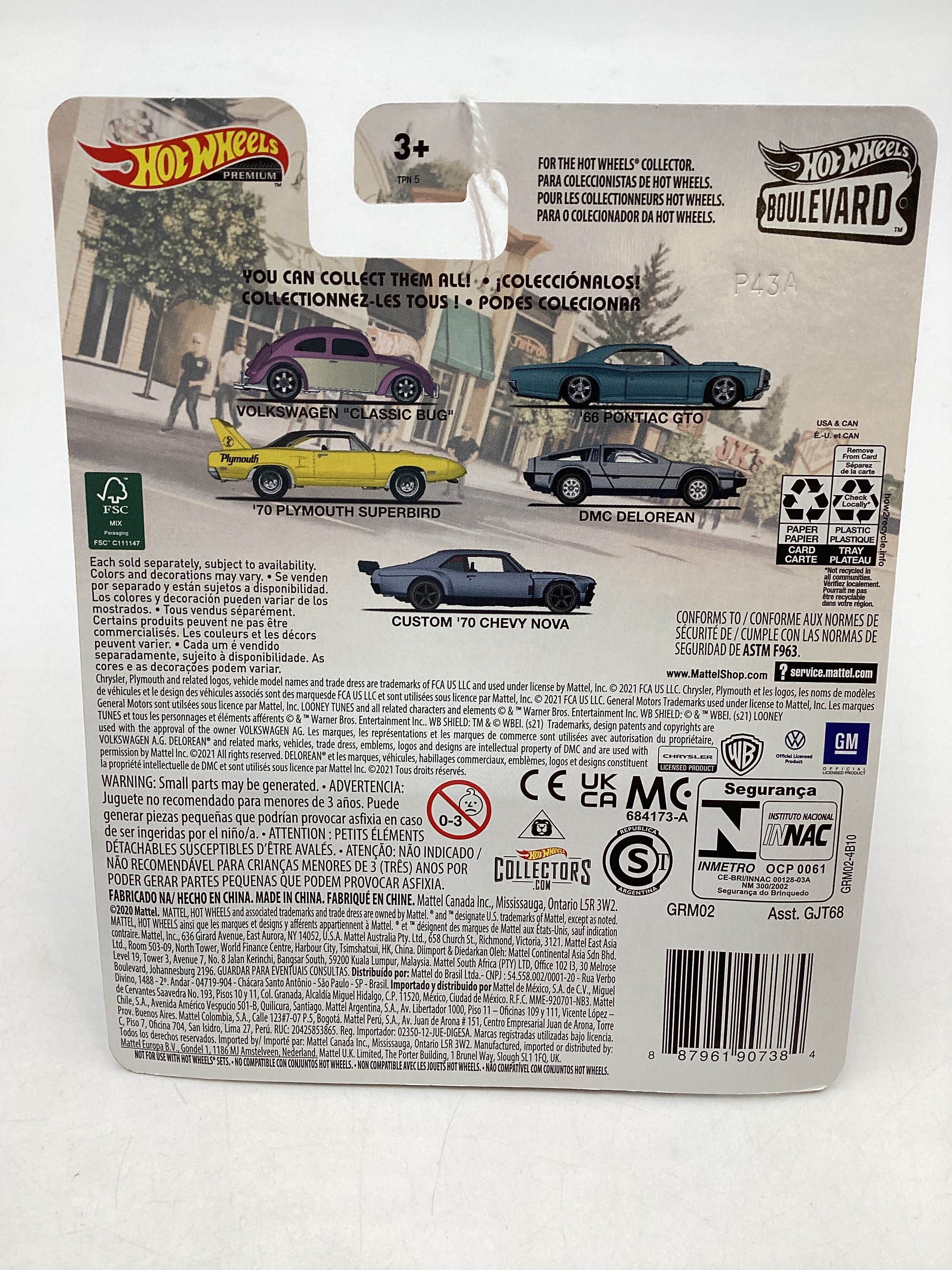 Hot Wheels Boulevard #32 66 Pontiac GTO 262F - Image 6