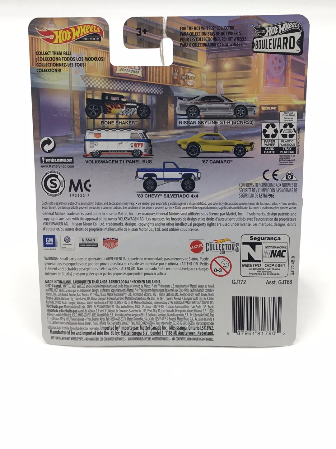 Hot Wheels Boulevard #5 83 Chevy Silverado 4x4 - Image 6