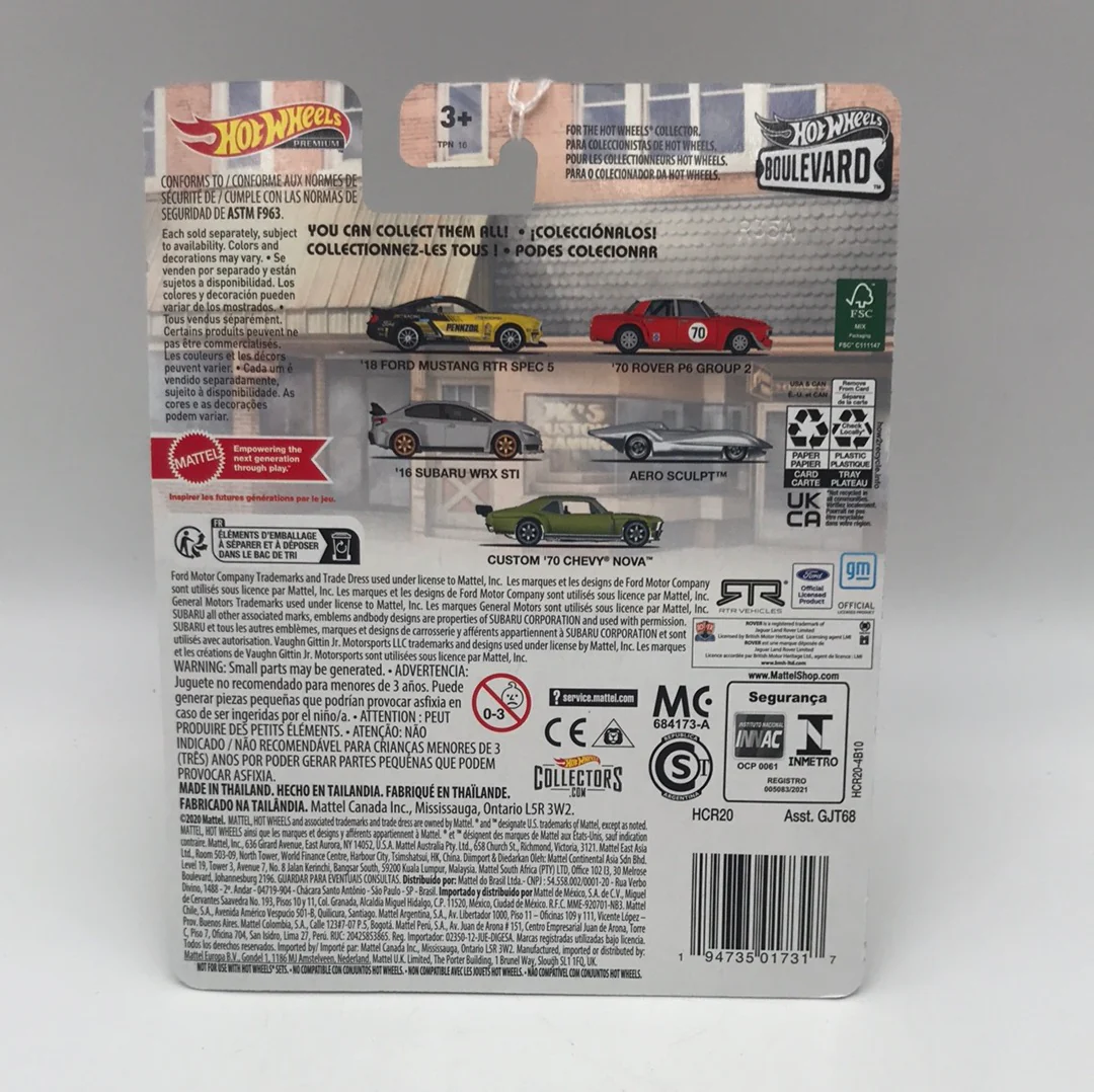 Hot Wheels Boulevard #61 18 Ford Mustang  RTR Spec 5 Walmart exclusive 265D - Image 4