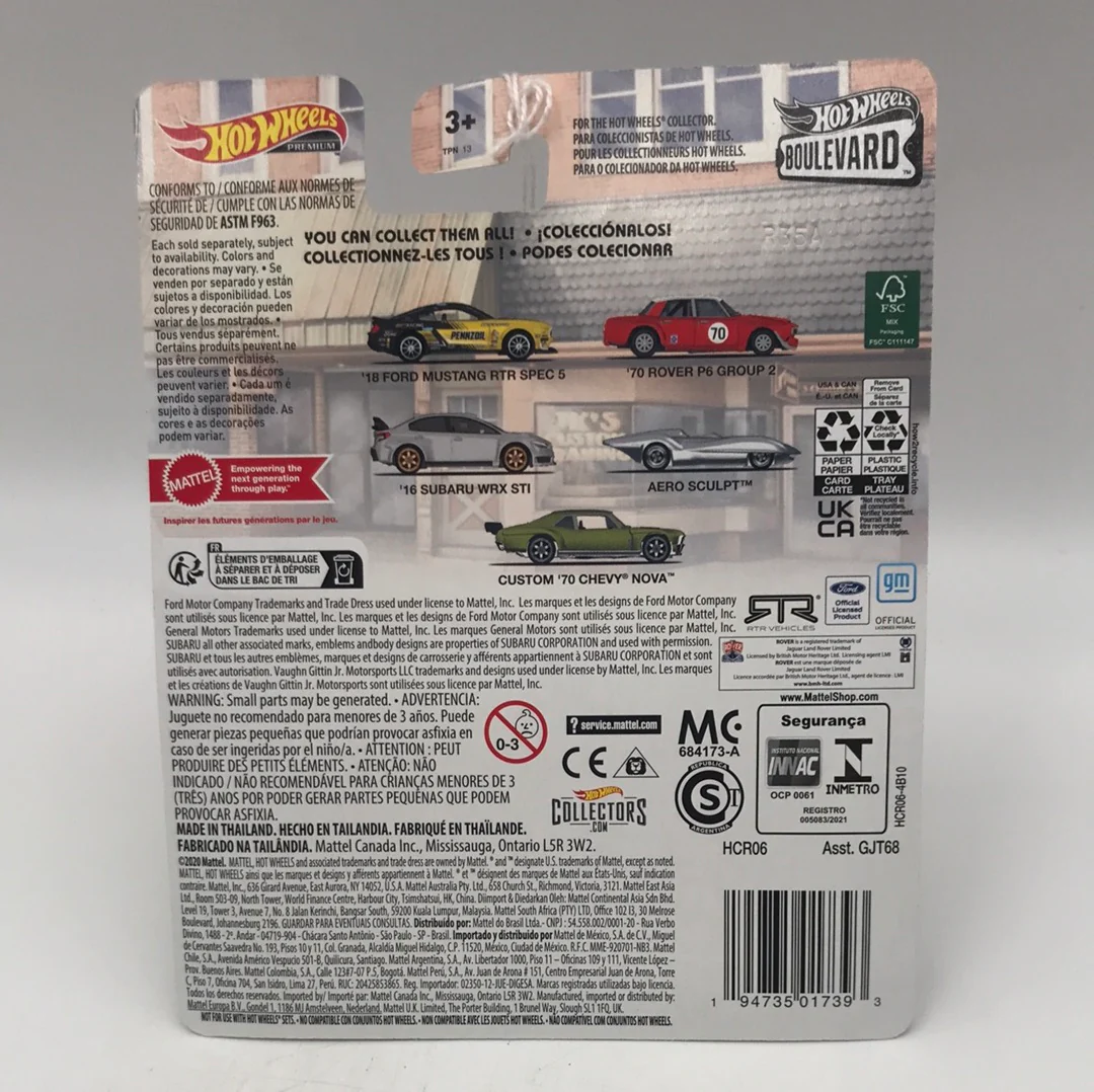 Hot Wheels Boulevard #64 Aero Sculpt Walmart exclusive 265C - Image 4