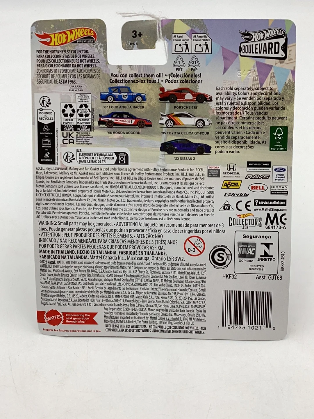 Hot Wheels Boulevard #86 67 Ford Anglia Racer 261C - Image 6
