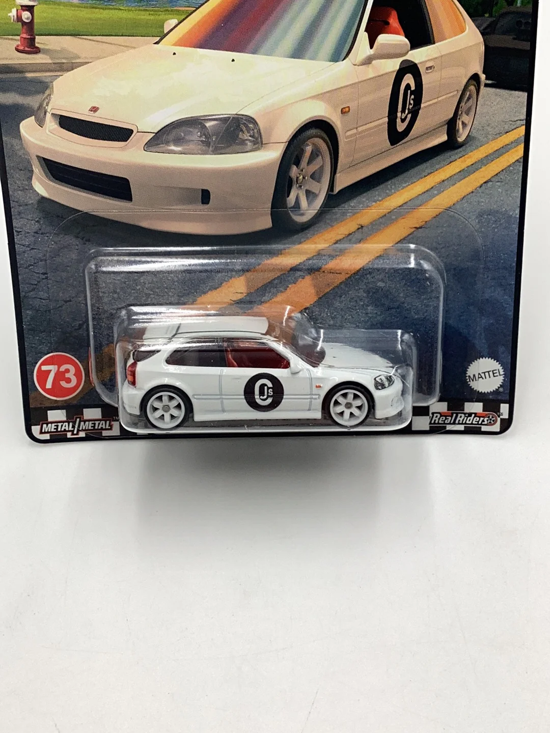 Hot Wheels Boulevard #73 ‘99 Honda Civic Type R EK9 - Image 2
