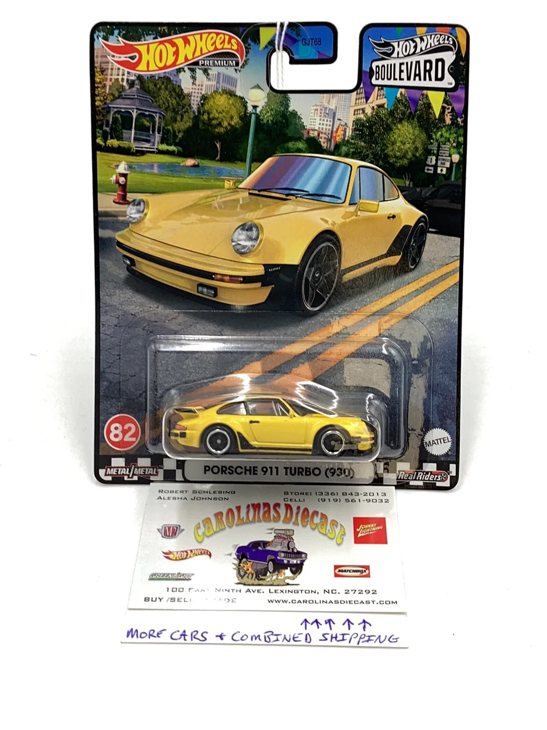 Hot Wheels Boulevard #82 Porsche 911 Turbo (930)
