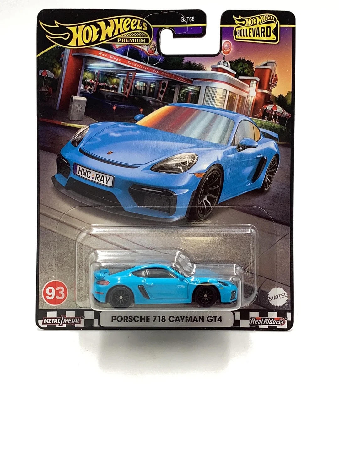 Hot wheels Boulevard #93 Porsche 718 Cayman GT4 261D - Image 2