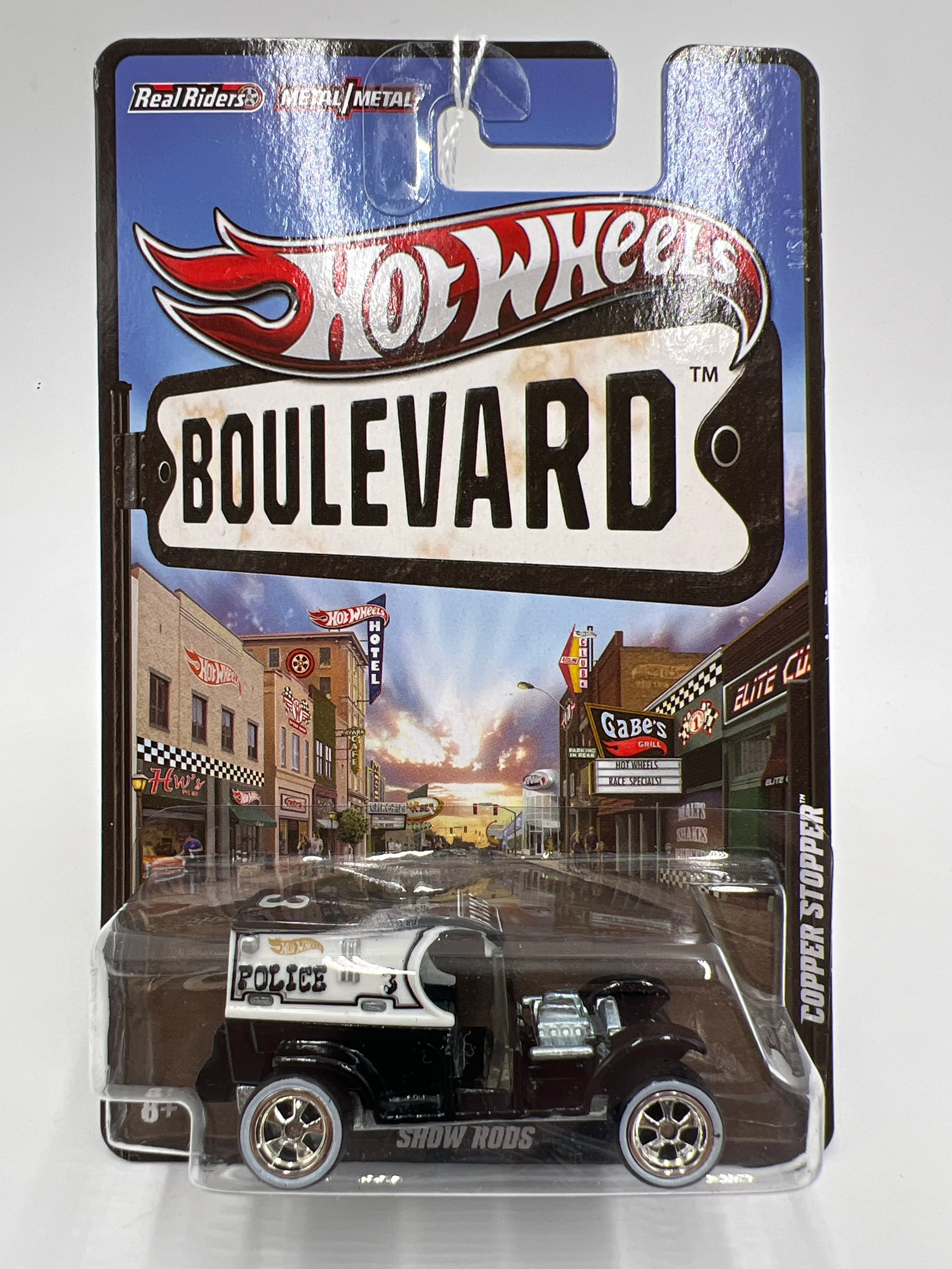 Hot Wheels Boulevard Show Rods Copper Stopper Black/White
