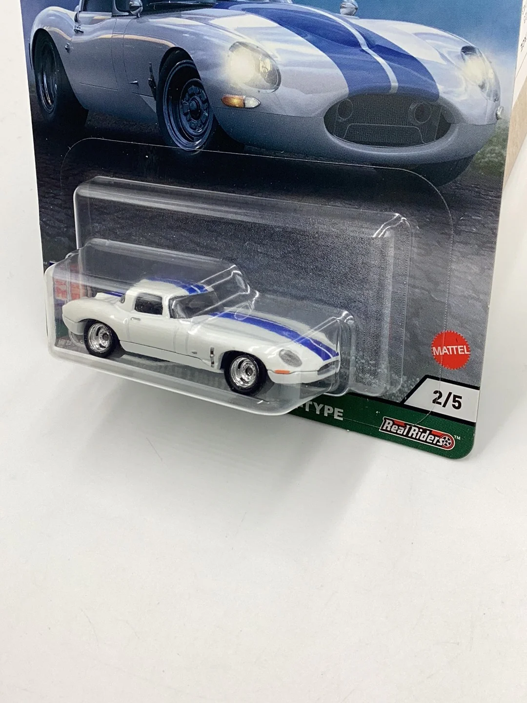 Hot Wheels British Horse Power Jaguar Lightweight E-Type 2/5 257C - Image 3