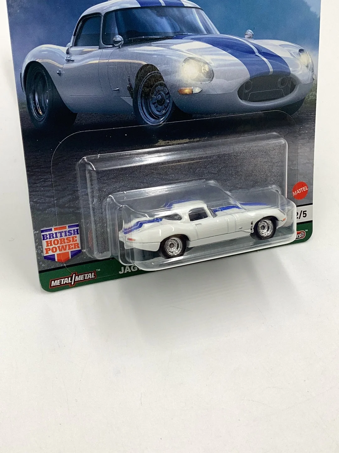 Hot Wheels British Horse Power Jaguar Lightweight E-Type 2/5 257C - Image 4