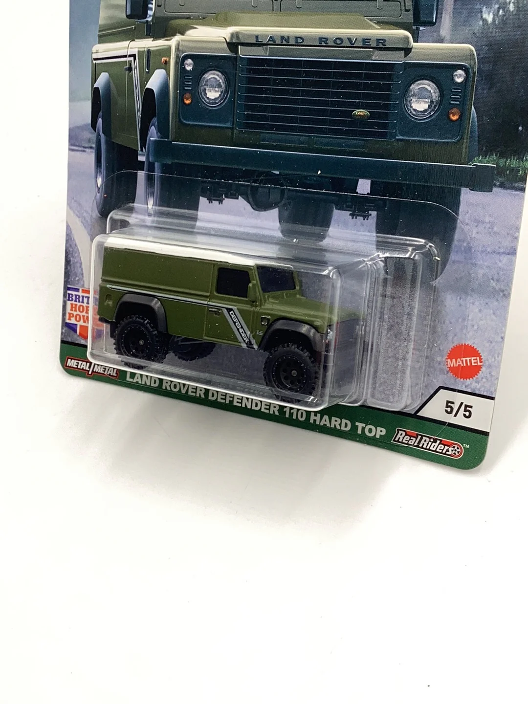 Hot Wheels British Horse Power Land Rover Defender 110 Hard Top 5/5 256C - Image 3