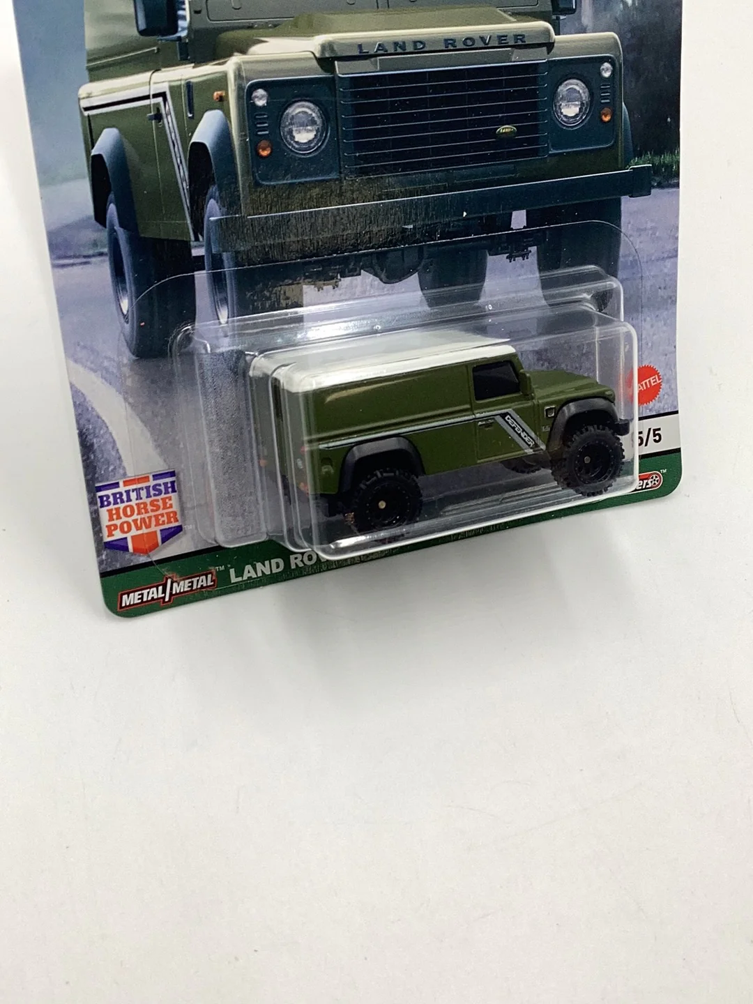 Hot Wheels British Horse Power Land Rover Defender 110 Hard Top 5/5 256C - Image 4