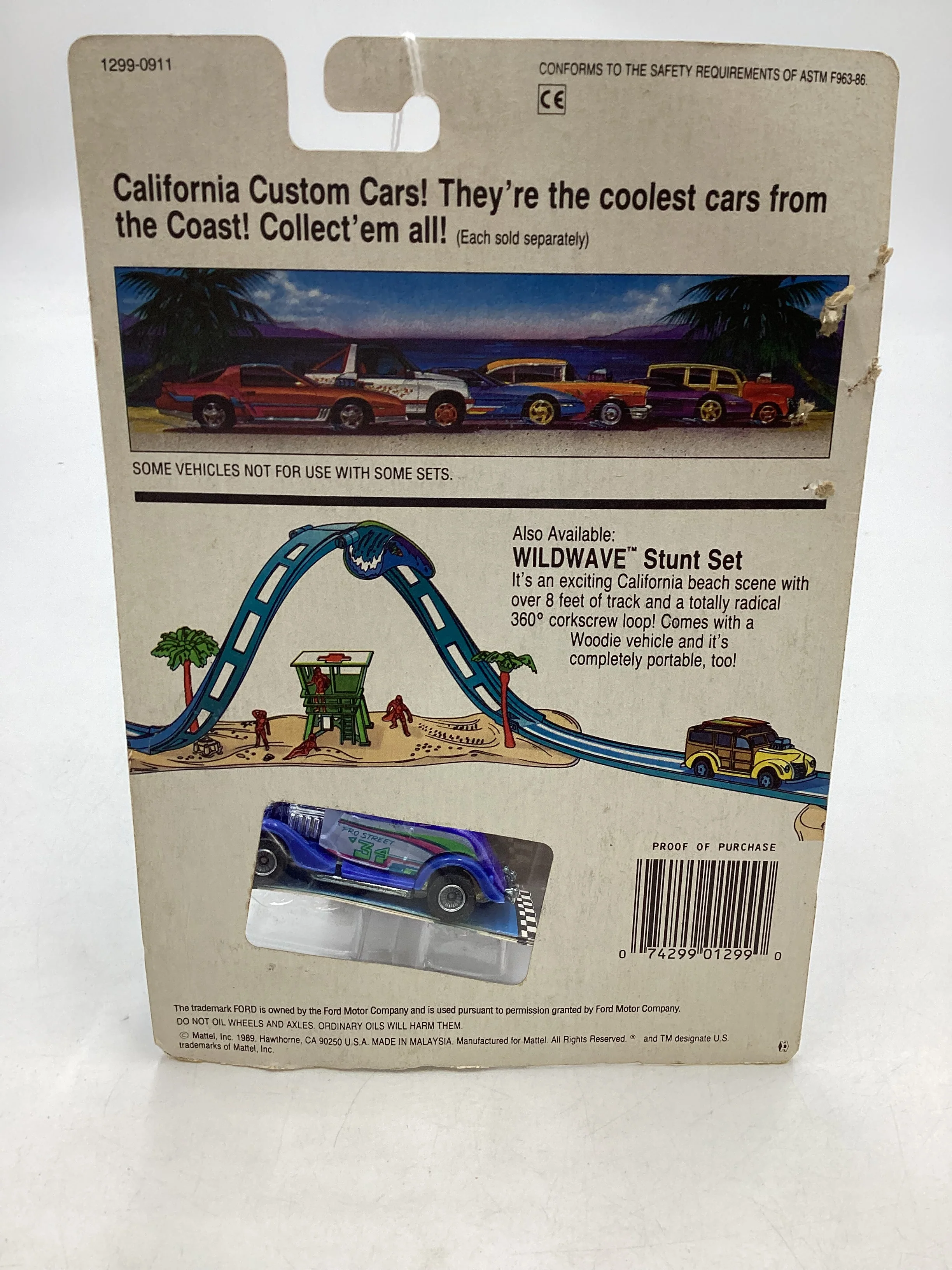 Hot Wheels California Custom 1299 34 Ford Blue (SR) - Image 10