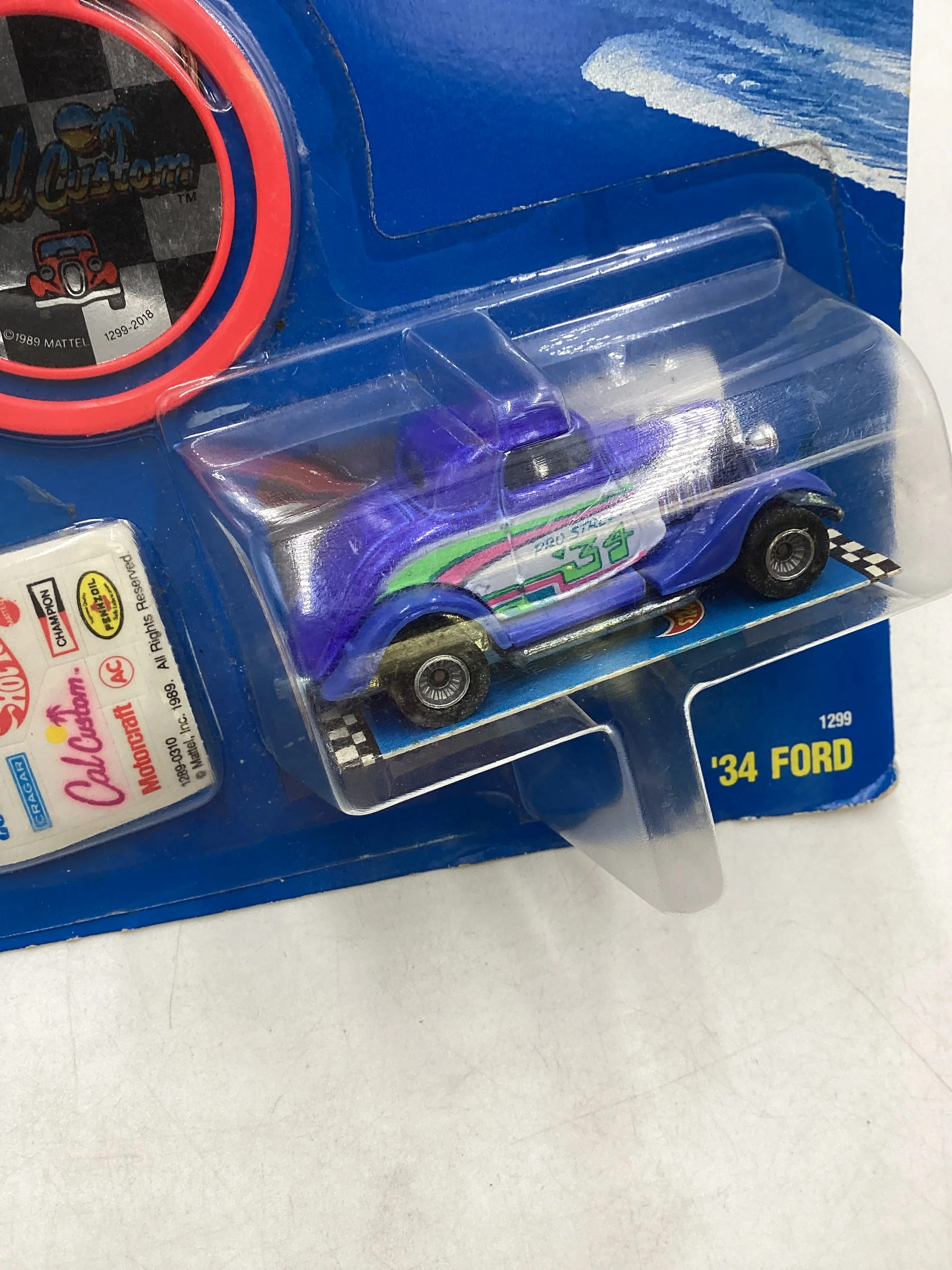 Hot Wheels California Custom 1299 34 Ford Blue (SR) - Image 5