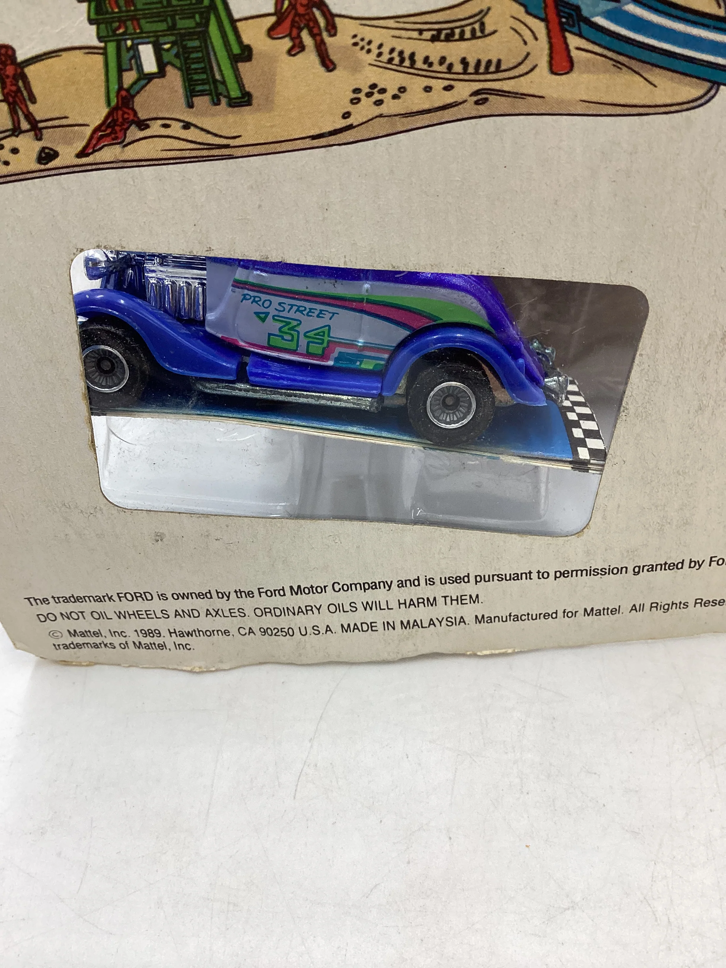 Hot Wheels California Custom 1299 34 Ford Blue (SR) - Image 9
