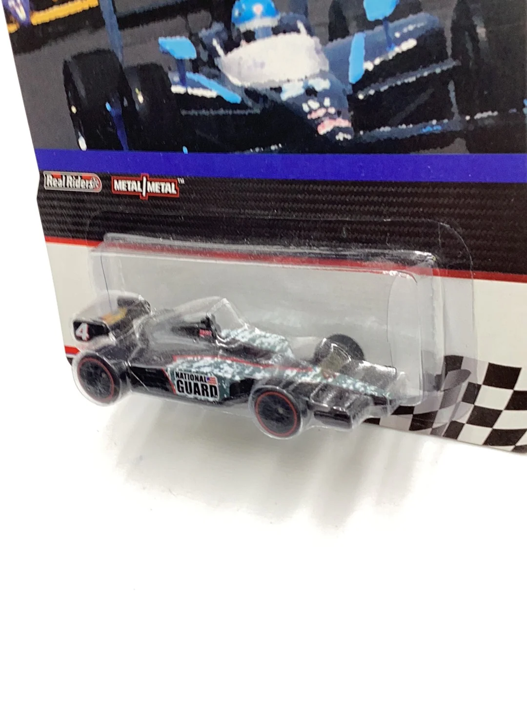 Hot Wheels Canada Exclusive Izod Indy Series National Guard #4 - Image 5