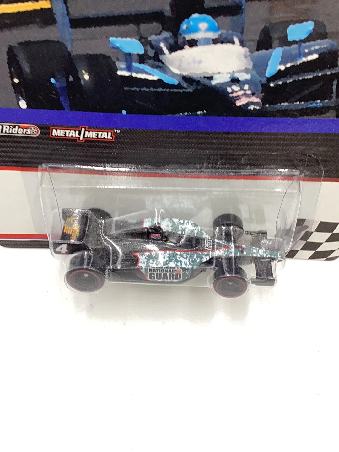 Hot Wheels Canada Exclusive Izod Indy Series National Guard #4 - Image 6