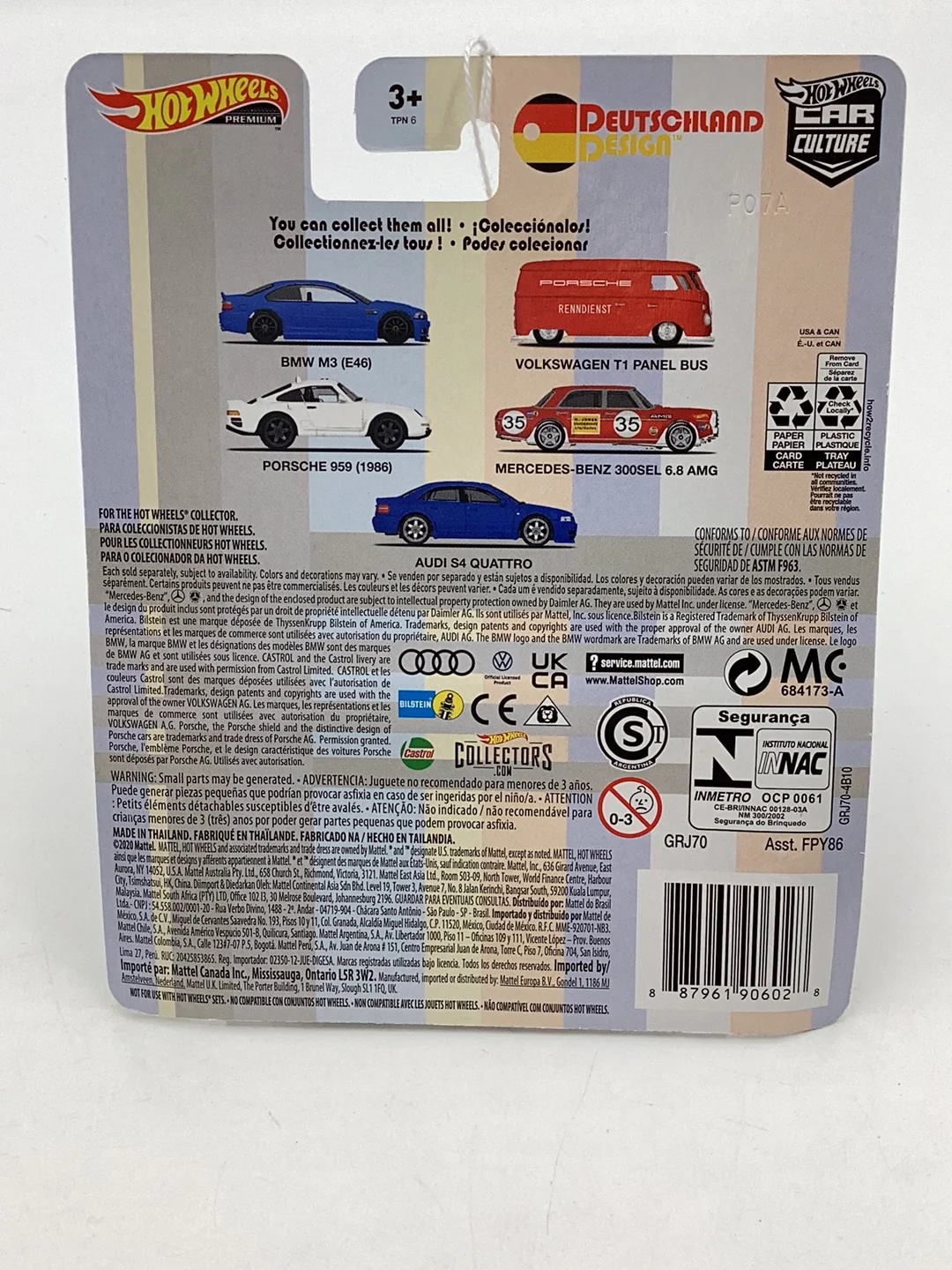 Hot wheels car culture Deutschland Design Porsche 959 (1986) 3/5 254I - Image 7