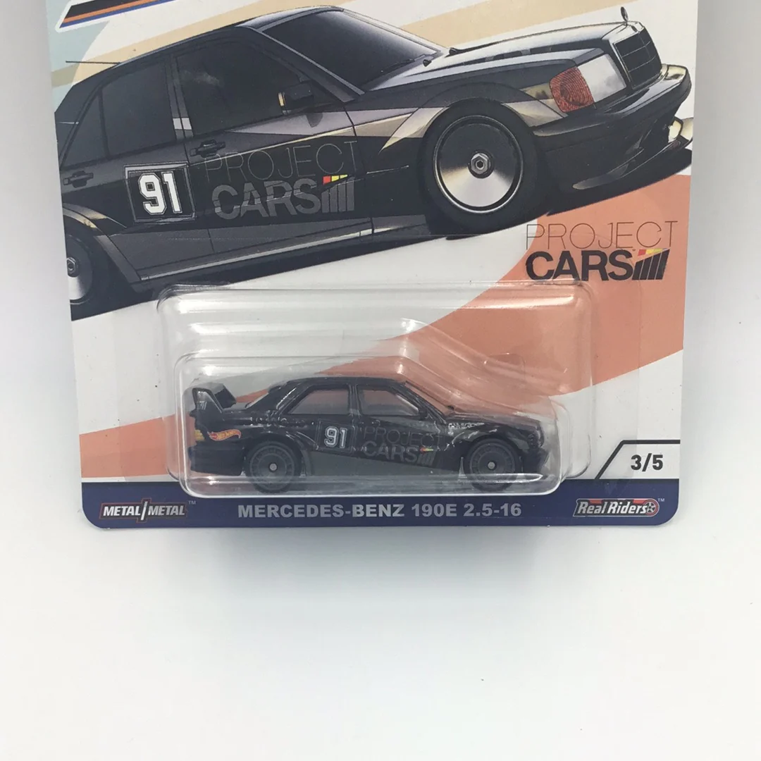 Hot wheels car culture Euro Speed 3/5 Mercedes Benz 190E 2.5 16 - Image 2
