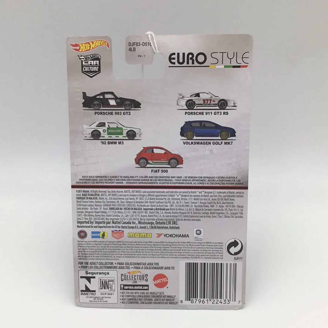 Hot wheels car culture Euro Style Volkswagen Golf MK7 S1 - Image 4