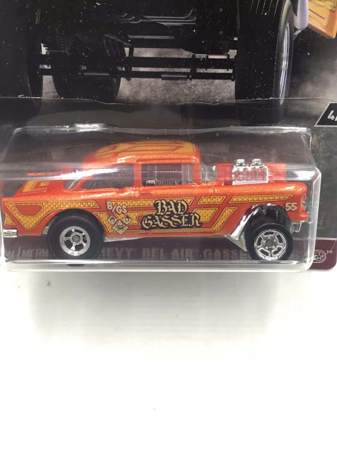 Hot wheels car culture HW Redliners 55 Chevy Bel Air Gasser - Image 2