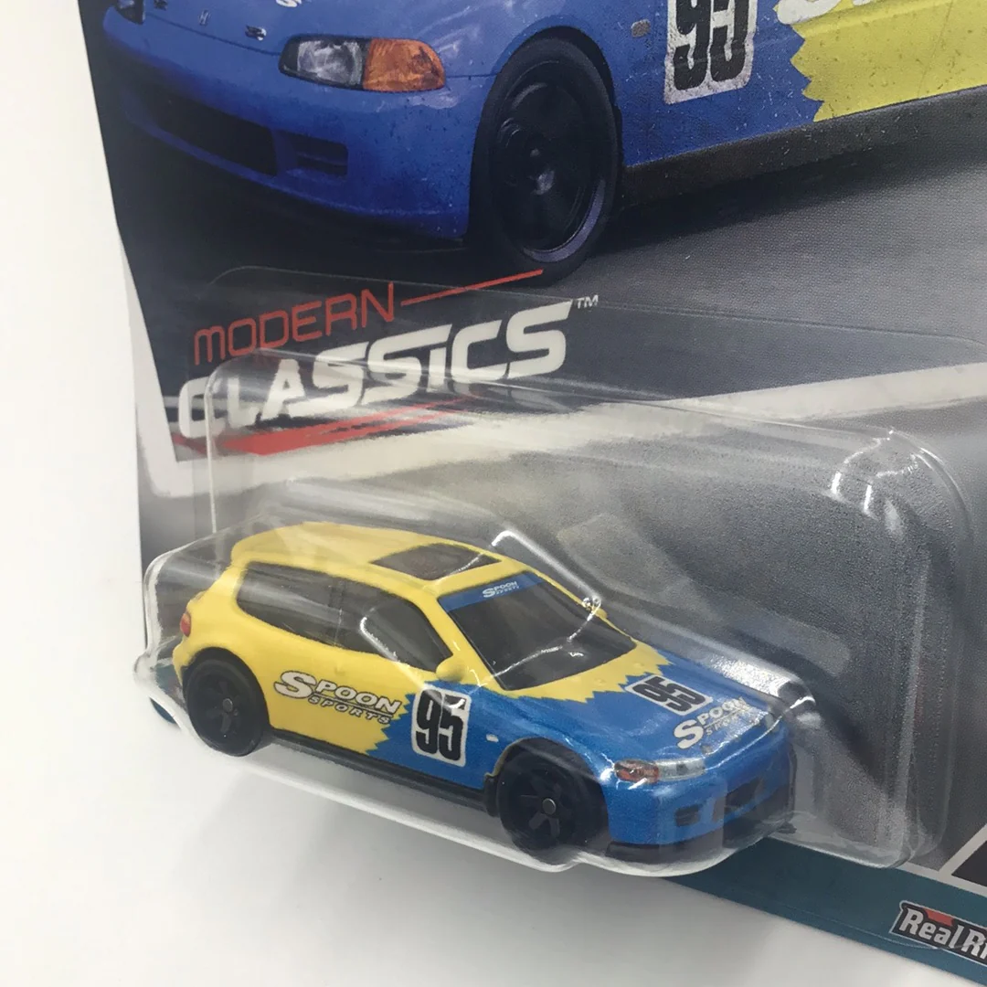 Hot Wheels Car Culture Modern Classics 1/5 Honda Civic EG Spoon #1 245J - Image 3