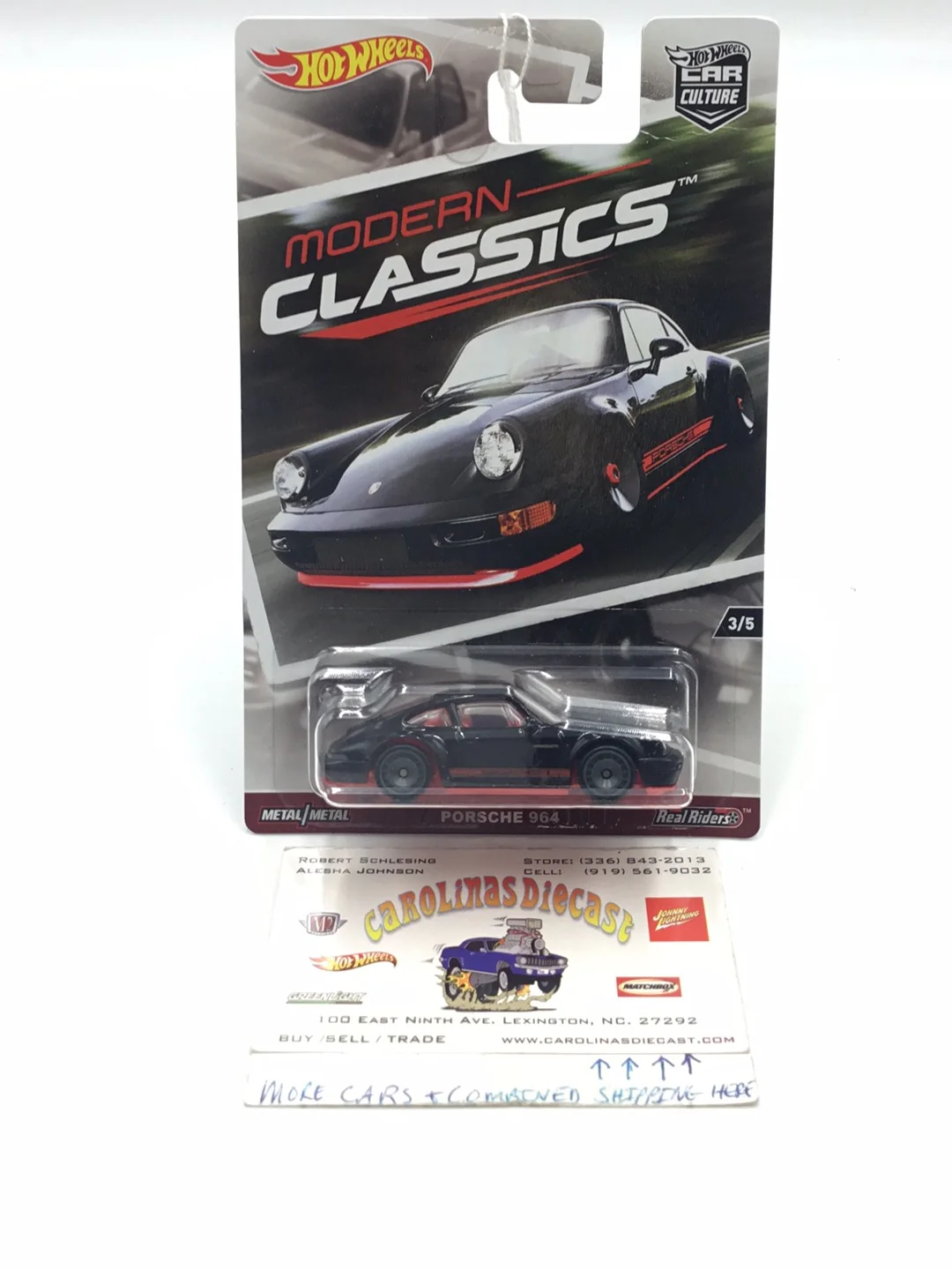 Hot wheels car culture modern classics #3 Porsche 964