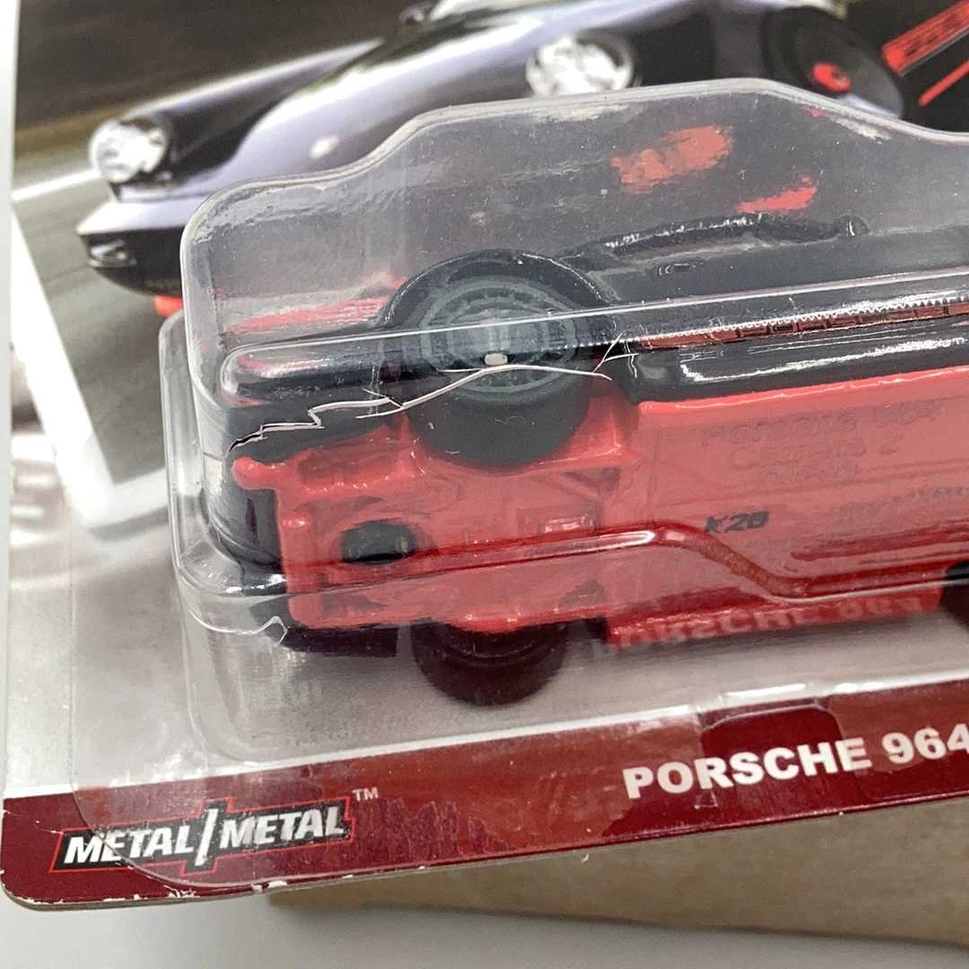 Hot wheels car culture modern classics #3 Porsche 964 with protector cracked blister - Image 10