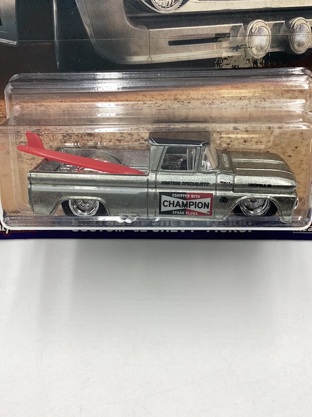 Hot Wheels car culture Shop Trucks 1/5 Custom 62 Chevy Pickup - Image 3