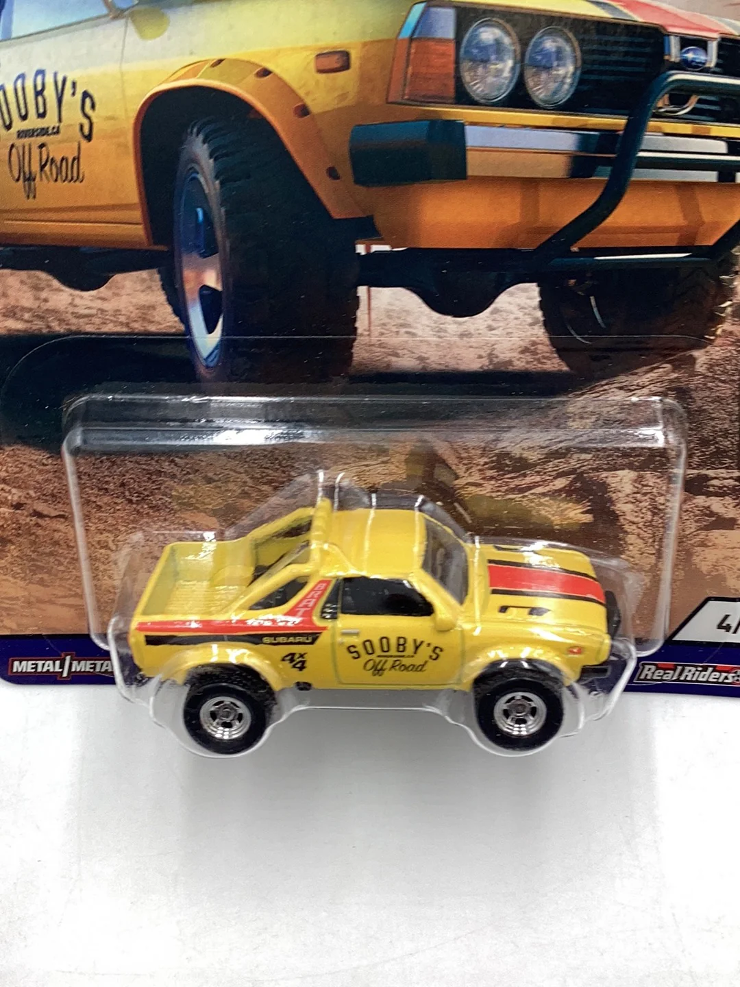 Hot Wheels car culture Shop Trucks 4/5 Subaru Brat 253G - Image 5