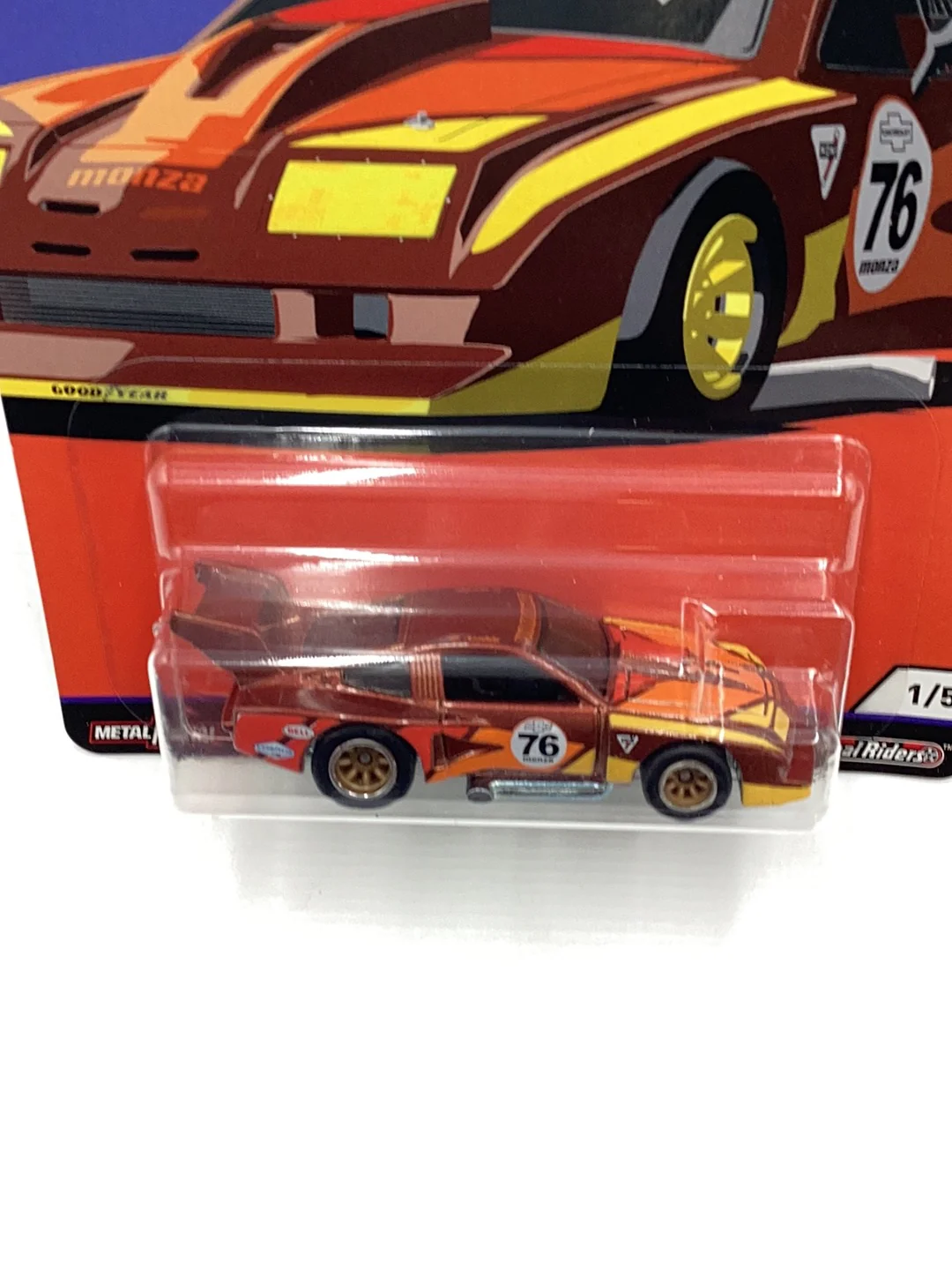 Hot wheels car culture silhouettes #1 76 Chevy Monza 244D - Image 6