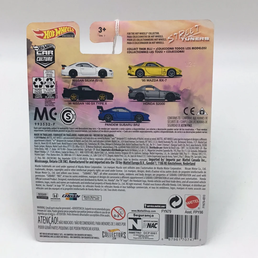 Hot wheels car culture Street Tuners 1/5 Nissan Silvia S15 - Image 4