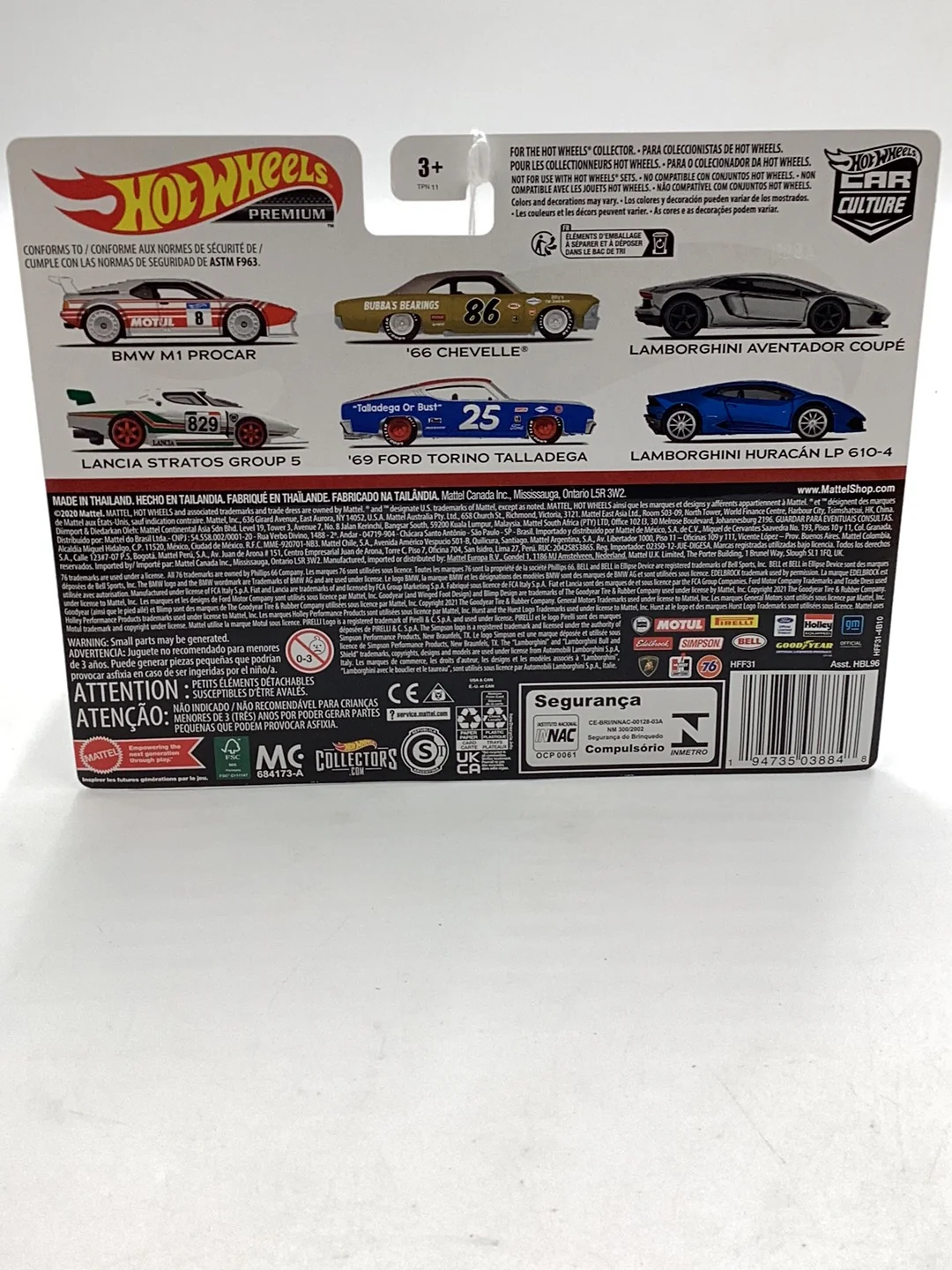 Hot wheels car culture team 2 pack target exclusive 69 Ford Torino & 69 Chevelle 282i - Image 7