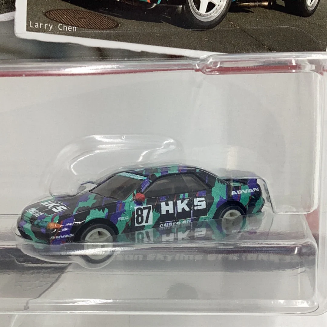 Hot wheels car culture team 2 pack target exclusive Nissan skyline gt-r bnr32 HKS 281A - Image 3